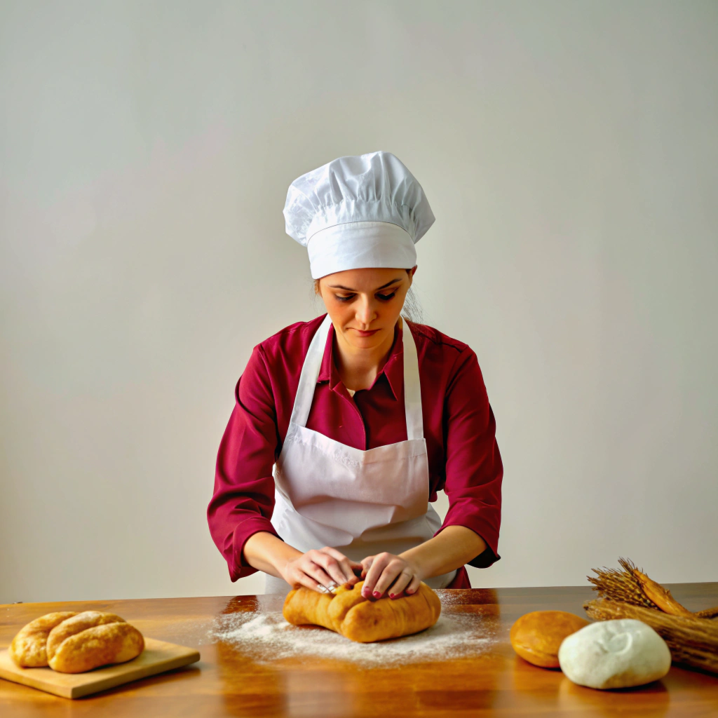our bakers maring a dough according to the quality traditions recepies